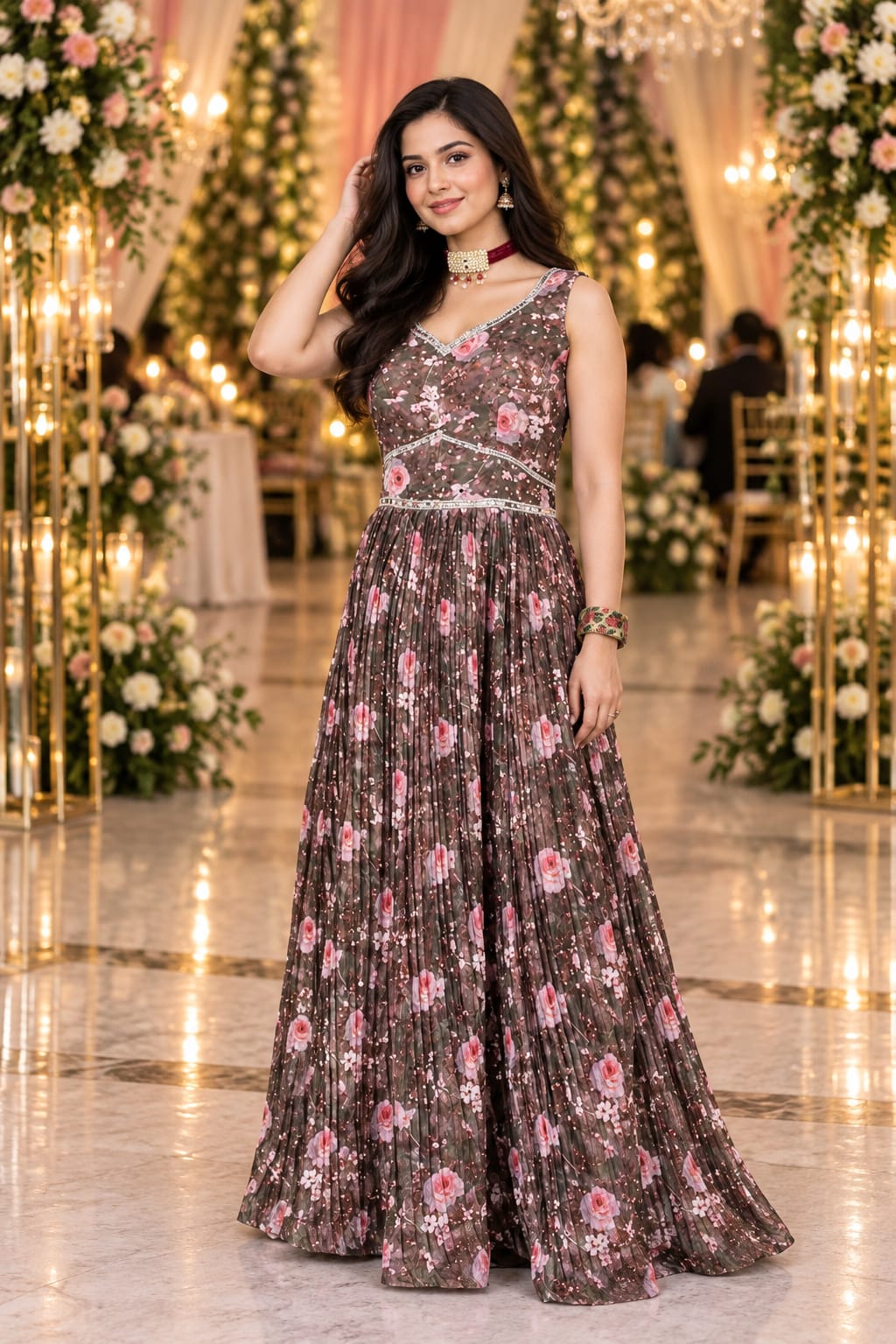 Midnight Rose Gown — Gowns at Trendy Closet, Morrisville NC