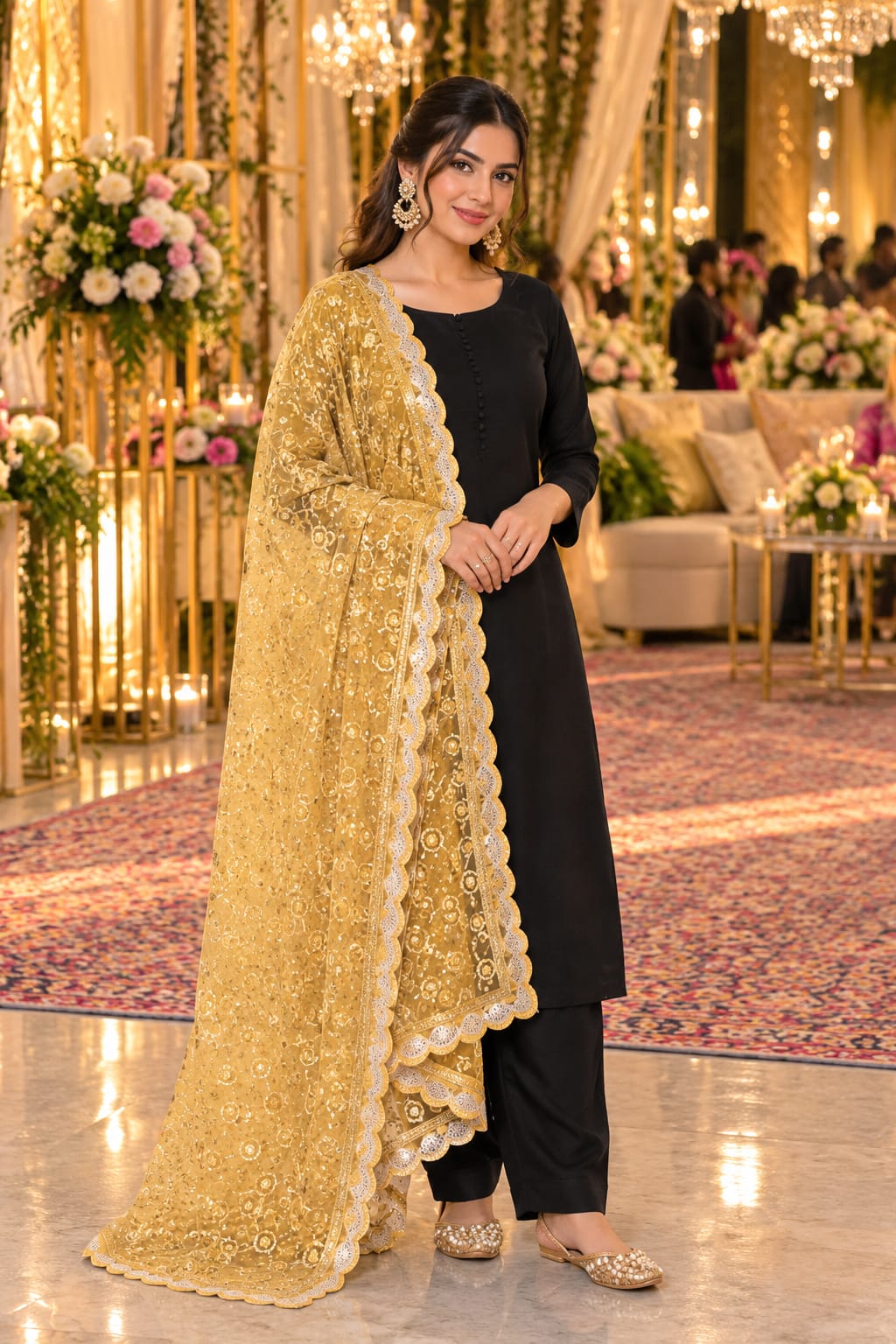 Midnight Gilded Grace Suit Set — Suit Set at Trendy Closet, Morrisville NC