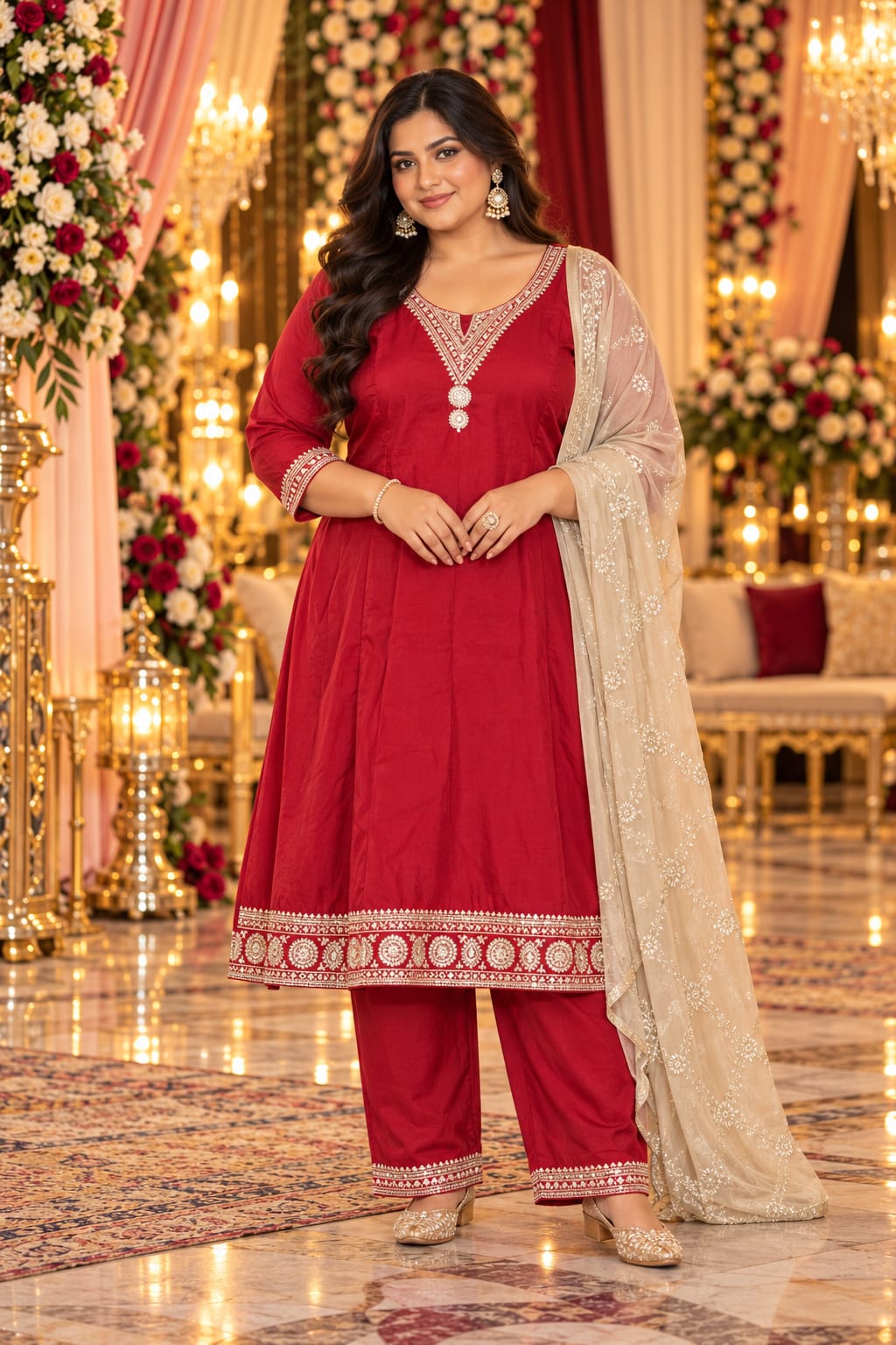 Ruby Radiance Suit Set — Suit Set at Trendy Closet, Morrisville NC