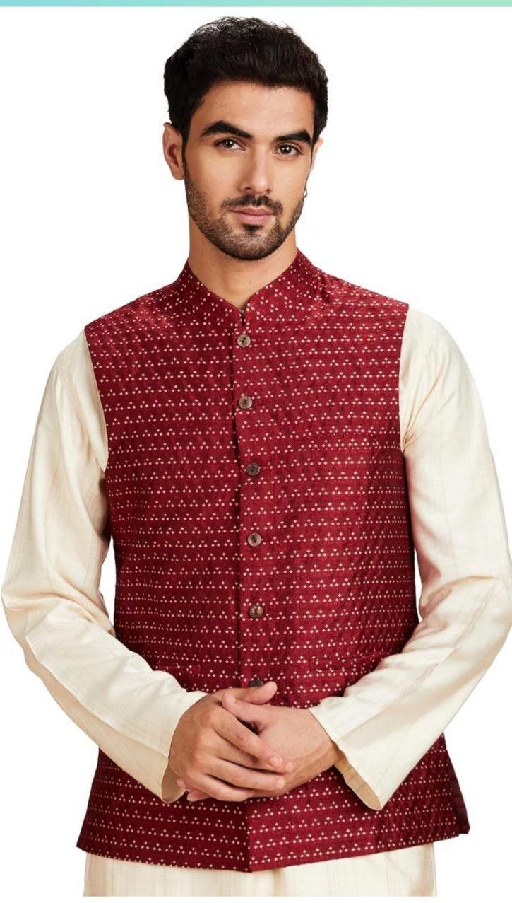 Ruby Regalia Nehru Set — Men's Wear at Trendy Closet, Morrisville NC
