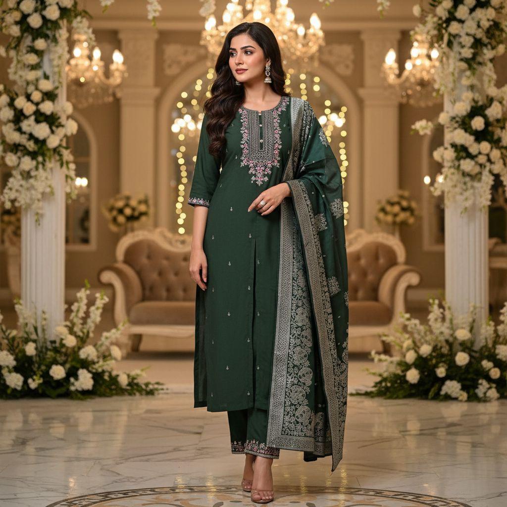 Emerald Forest Suit Set — Suit Set at Trendy Closet, Morrisville NC