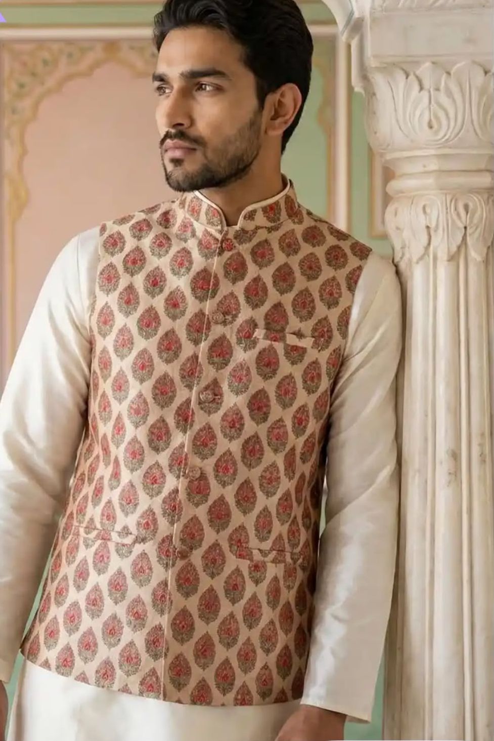 Vintage Rose Buta Bundi Set — Men's Wear at Trendy Closet, Morrisville NC