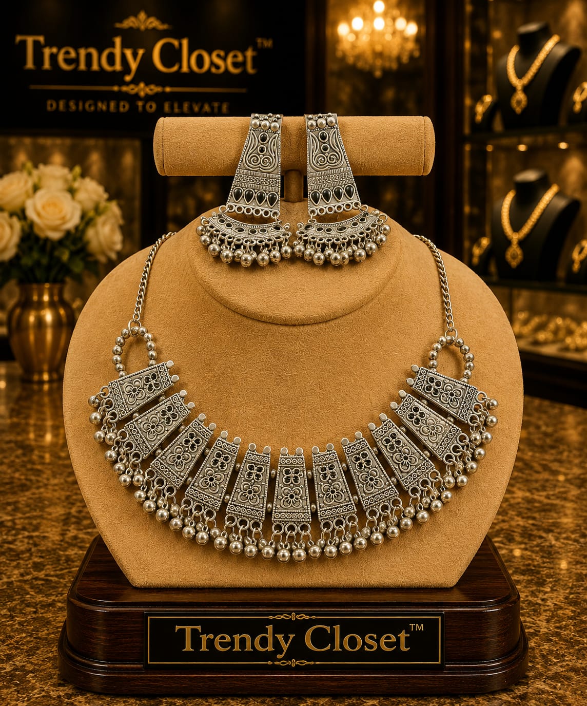 Silver Heritage Ensemble — Accessories at Trendy Closet, Morrisville NC