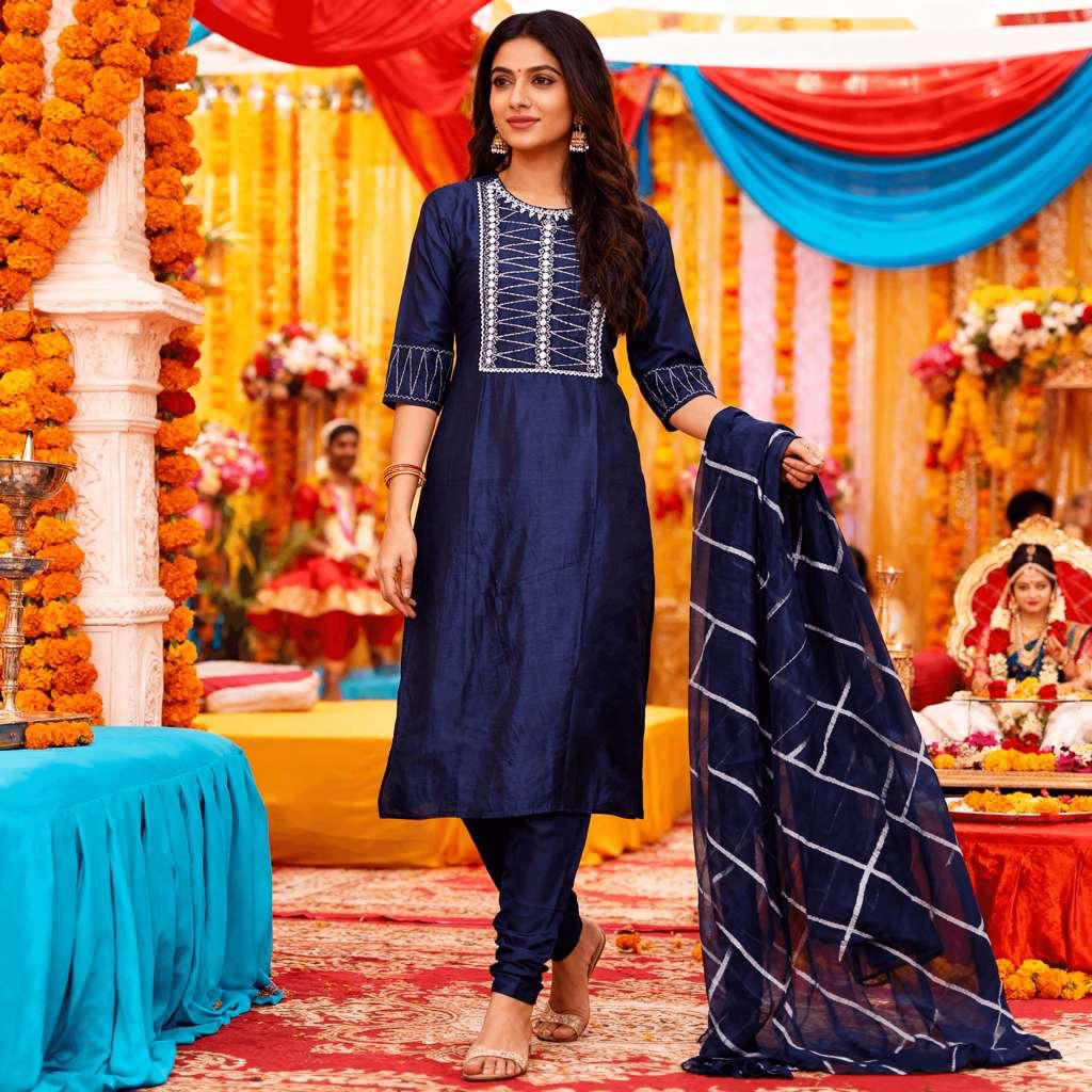 Midnight Azure Suit — Suit Set at Trendy Closet, Morrisville NC