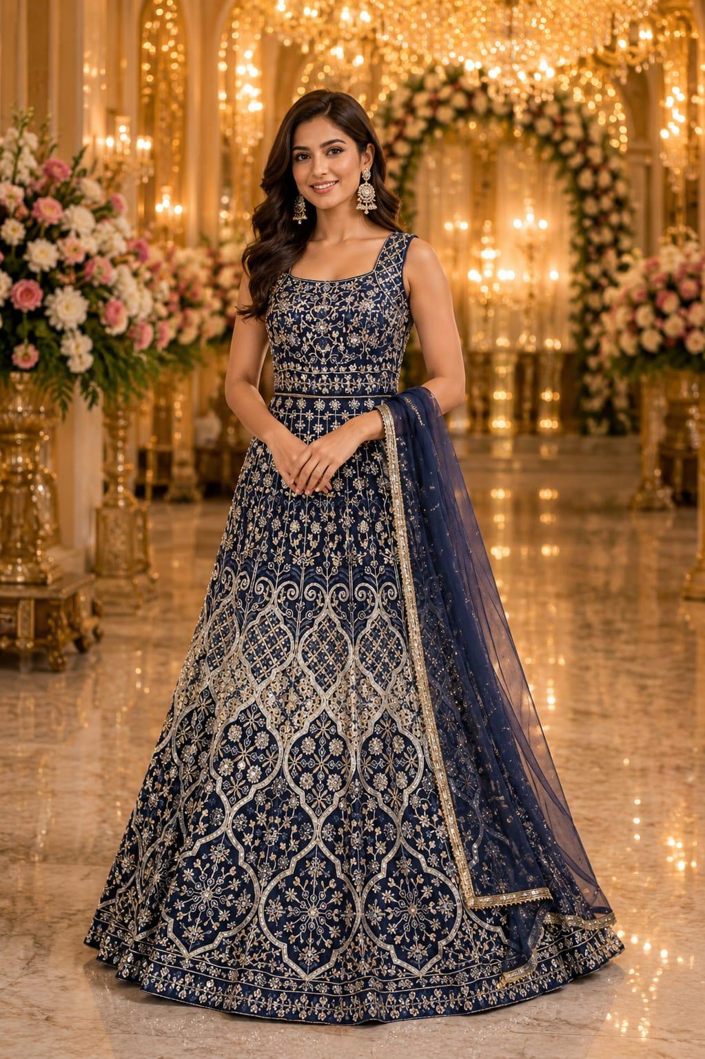 Midnight Sapphire Gown — Gowns at Trendy Closet, Morrisville NC