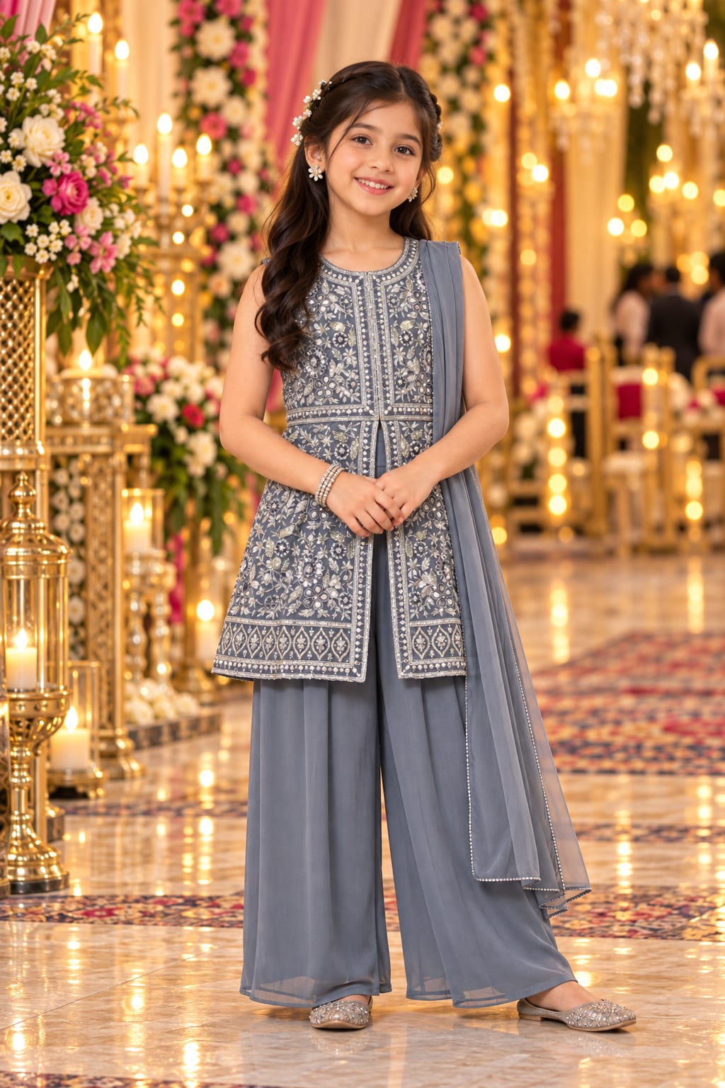 Steel Blue Starlet Set — Kids - Girl at Trendy Closet, Morrisville NC