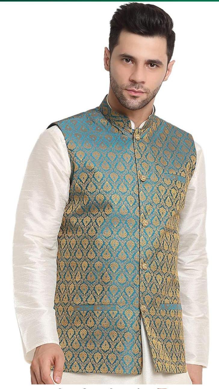 Cerulean Heritage Bundi Set — Men's Wear at Trendy Closet, Morrisville NC